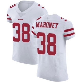 Elite Jaylen Mahoney Men's San Francisco 49ers Vapor Untouchable Jersey - White