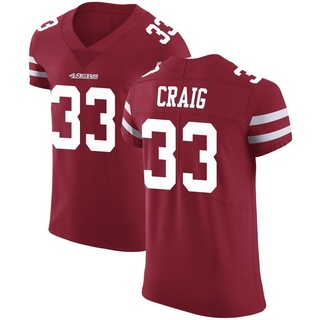 Elite Roger Craig Men's San Francisco 49ers Team Color Vapor Untouchable Jersey - Red