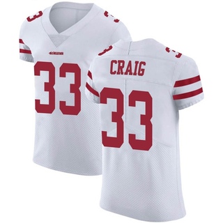 Elite Roger Craig Men's San Francisco 49ers Vapor Untouchable Jersey - White