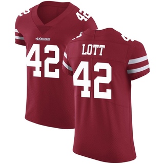 Elite Ronnie Lott Men's San Francisco 49ers Team Color Vapor Untouchable Jersey - Red