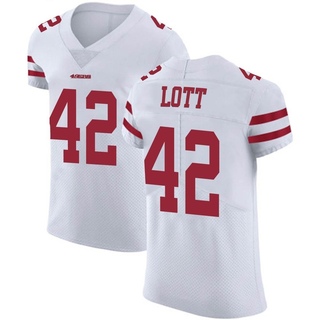 Elite Ronnie Lott Men's San Francisco 49ers Vapor Untouchable Jersey - White