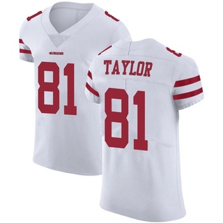 Elite Trent Taylor Men's San Francisco 49ers Vapor Untouchable Jersey - White