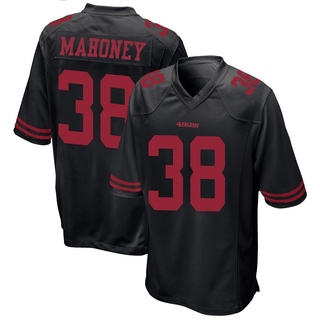 Game Jaylen Mahoney Men's San Francisco 49ers Alternate Jersey - Black