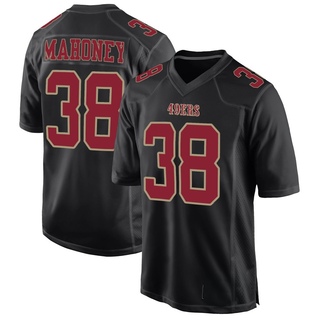 Game Jaylen Mahoney Men's San Francisco 49ers Fashion Jersey - Black