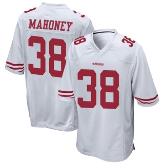 Game Jaylen Mahoney Men's San Francisco 49ers Jersey - White