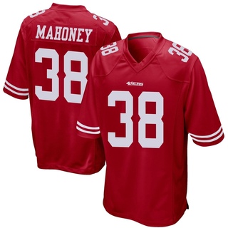 Game Jaylen Mahoney Men's San Francisco 49ers Team Color Jersey - Red