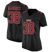 Game Jaylen Mahoney Women's San Francisco 49ers Fashion Jersey - Black