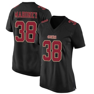 Game Jaylen Mahoney Women's San Francisco 49ers Fashion Jersey - Black
