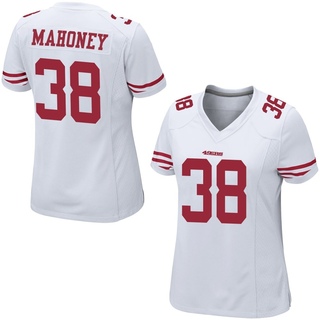 Game Jaylen Mahoney Women's San Francisco 49ers Jersey - White