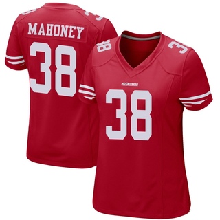 Game Jaylen Mahoney Women's San Francisco 49ers Team Color Jersey - Red