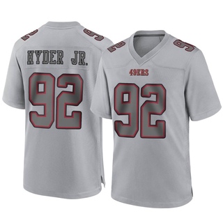 Game Kerry Hyder Jr. Men's San Francisco 49ers Atmosphere Fashion Jersey - Gray