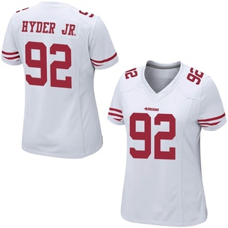 Game Kerry Hyder Jr. Women's San Francisco 49ers Jersey - White