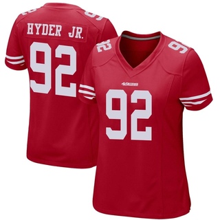Game Kerry Hyder Jr. Women's San Francisco 49ers Team Color Jersey - Red