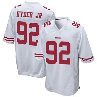 Game Kerry Hyder Jr. Youth San Francisco 49ers Jersey - White