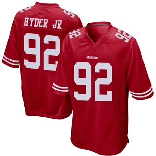 Game Kerry Hyder Jr. Youth San Francisco 49ers Team Color Jersey - Red