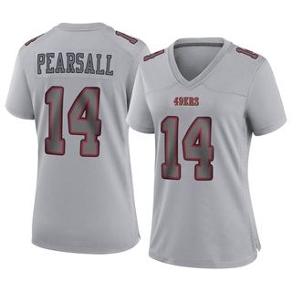 Game Ricky Pearsall Women's San Francisco 49ers Atmosphere Fashion Jersey - Gray