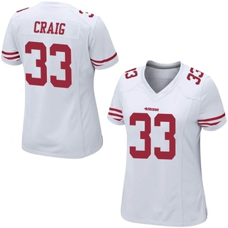 Game Roger Craig Women's San Francisco 49ers Jersey - White