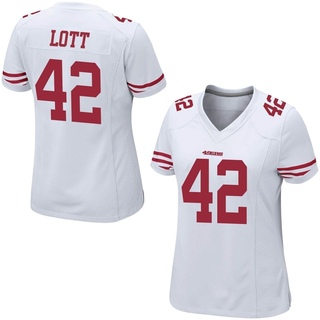 Game Ronnie Lott Women's San Francisco 49ers Jersey - White
