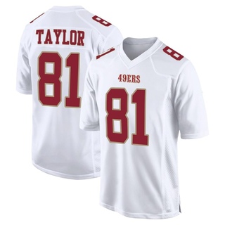 Game Trent Taylor Men's San Francisco 49ers Fashion Jersey - White