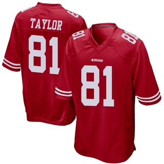 Game Trent Taylor Men's San Francisco 49ers Team Color Jersey - Red