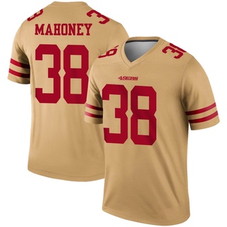 Legend Jaylen Mahoney Men's San Francisco 49ers Inverted Jersey - Gold