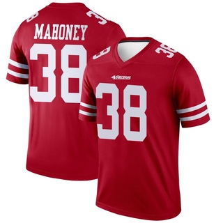 Legend Jaylen Mahoney Men's San Francisco 49ers Jersey - Scarlet