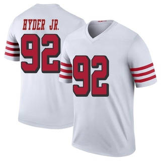 Legend Kerry Hyder Jr. Men's San Francisco 49ers Color Rush Jersey - White