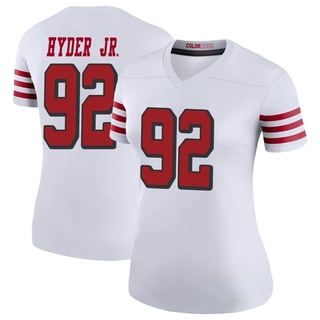 Legend Kerry Hyder Jr. Women's San Francisco 49ers Color Rush Jersey - White