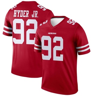 Legend Kerry Hyder Jr. Youth San Francisco 49ers Jersey - Scarlet