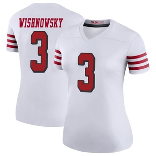 Legend Mitch Wishnowsky Women's San Francisco 49ers Color Rush Jersey - White