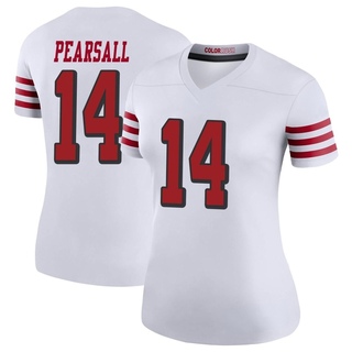 Legend Ricky Pearsall Women's San Francisco 49ers Color Rush Jersey - White