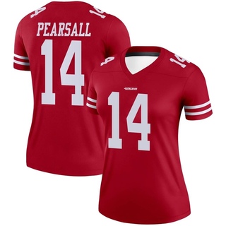 Legend Ricky Pearsall Women's San Francisco 49ers Jersey - Scarlet
