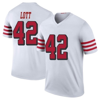Legend Ronnie Lott Men's San Francisco 49ers Color Rush Jersey - White