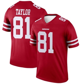 Legend Trent Taylor Men's San Francisco 49ers Jersey - Scarlet