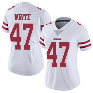 Limited DaShaun White Women's San Francisco 49ers Vapor Untouchable Jersey - White
