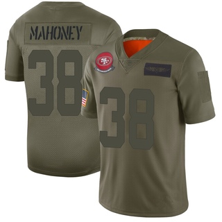 Limited Jaylen Mahoney Men's San Francisco 49ers 2019 Salute to Service Jersey - Camo