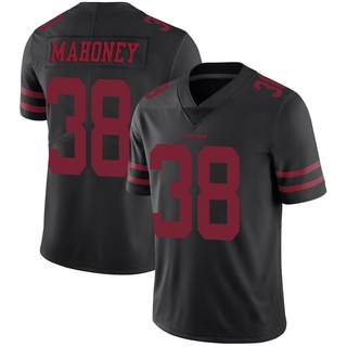 Limited Jaylen Mahoney Men's San Francisco 49ers Alternate Vapor Untouchable Jersey - Black