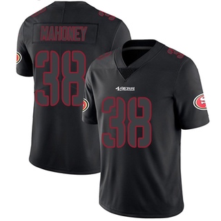 Limited Jaylen Mahoney Men's San Francisco 49ers Jersey - Black Impact