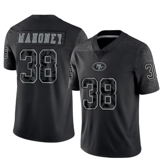 Limited Jaylen Mahoney Men's San Francisco 49ers Reflective Jersey - Black