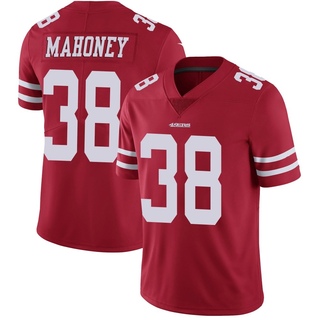 Limited Jaylen Mahoney Men's San Francisco 49ers Team Color Vapor Untouchable Jersey - Red