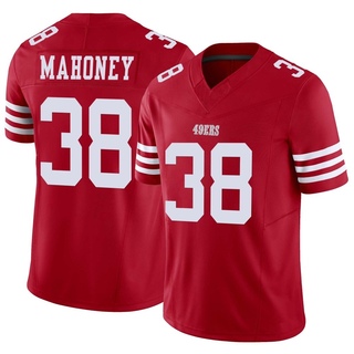 Limited Jaylen Mahoney Men's San Francisco 49ers Vapor F.U.S.E. Jersey - Scarlet