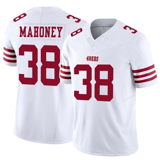 Limited Jaylen Mahoney Men's San Francisco 49ers Vapor F.U.S.E. Jersey - White