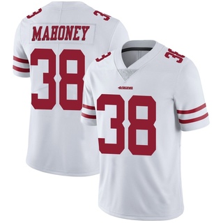 Limited Jaylen Mahoney Men's San Francisco 49ers Vapor Untouchable Jersey - White