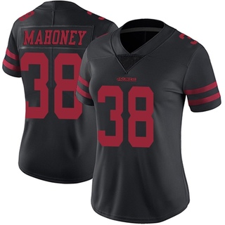 Limited Jaylen Mahoney Women's San Francisco 49ers Alternate Vapor Untouchable Jersey - Black