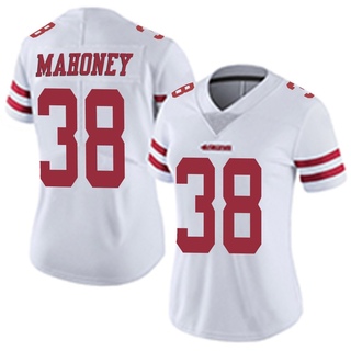 Limited Jaylen Mahoney Women's San Francisco 49ers Vapor Untouchable Jersey - White