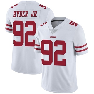 Limited Kerry Hyder Jr. Men's San Francisco 49ers Vapor Untouchable Jersey - White