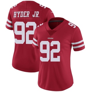 Limited Kerry Hyder Jr. Women's San Francisco 49ers Team Color Vapor Untouchable Jersey - Red
