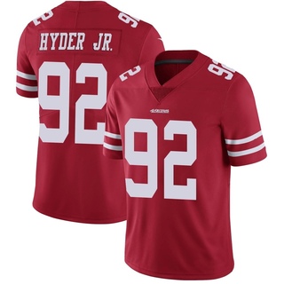 Limited Kerry Hyder Jr. Youth San Francisco 49ers Team Color Vapor Untouchable Jersey - Red