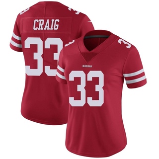 Limited Roger Craig Women's San Francisco 49ers Team Color Vapor Untouchable Jersey - Red