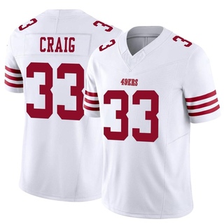 Limited Roger Craig Youth San Francisco 49ers Vapor F.U.S.E. Jersey - White